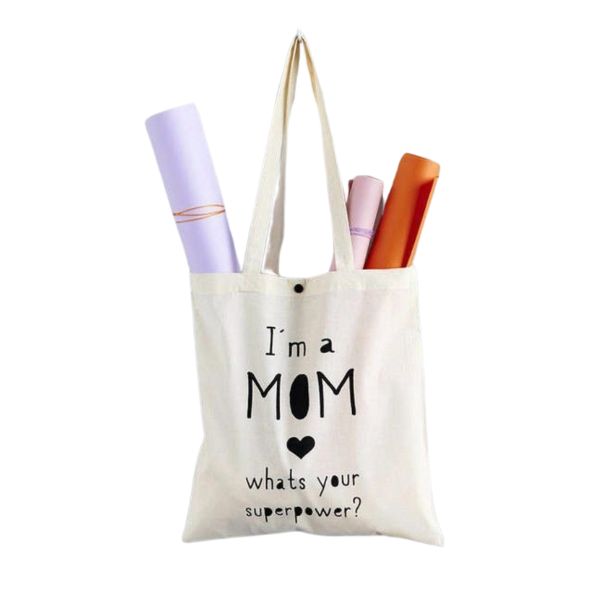 I am MOM Canvas Tote Bag