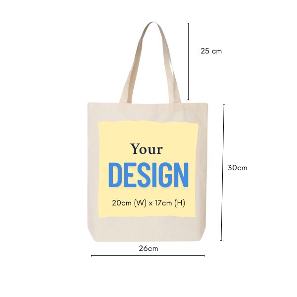 DIY size Canvas Tote Bag
