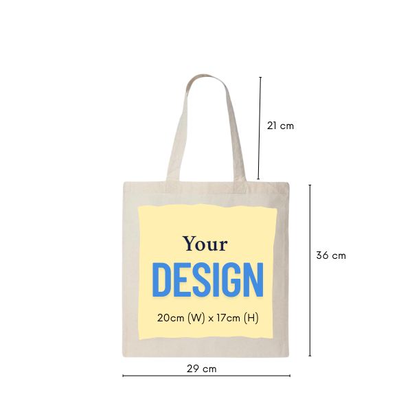 DIY A4 Canvas Tote Bag