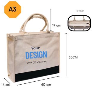 Customizable Canvas Tote Bag