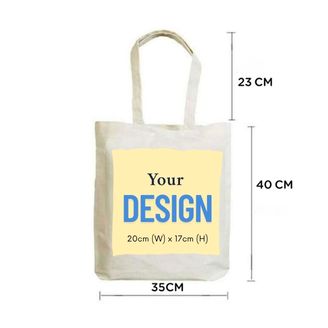 DIY A3 Canvas Tote Bag