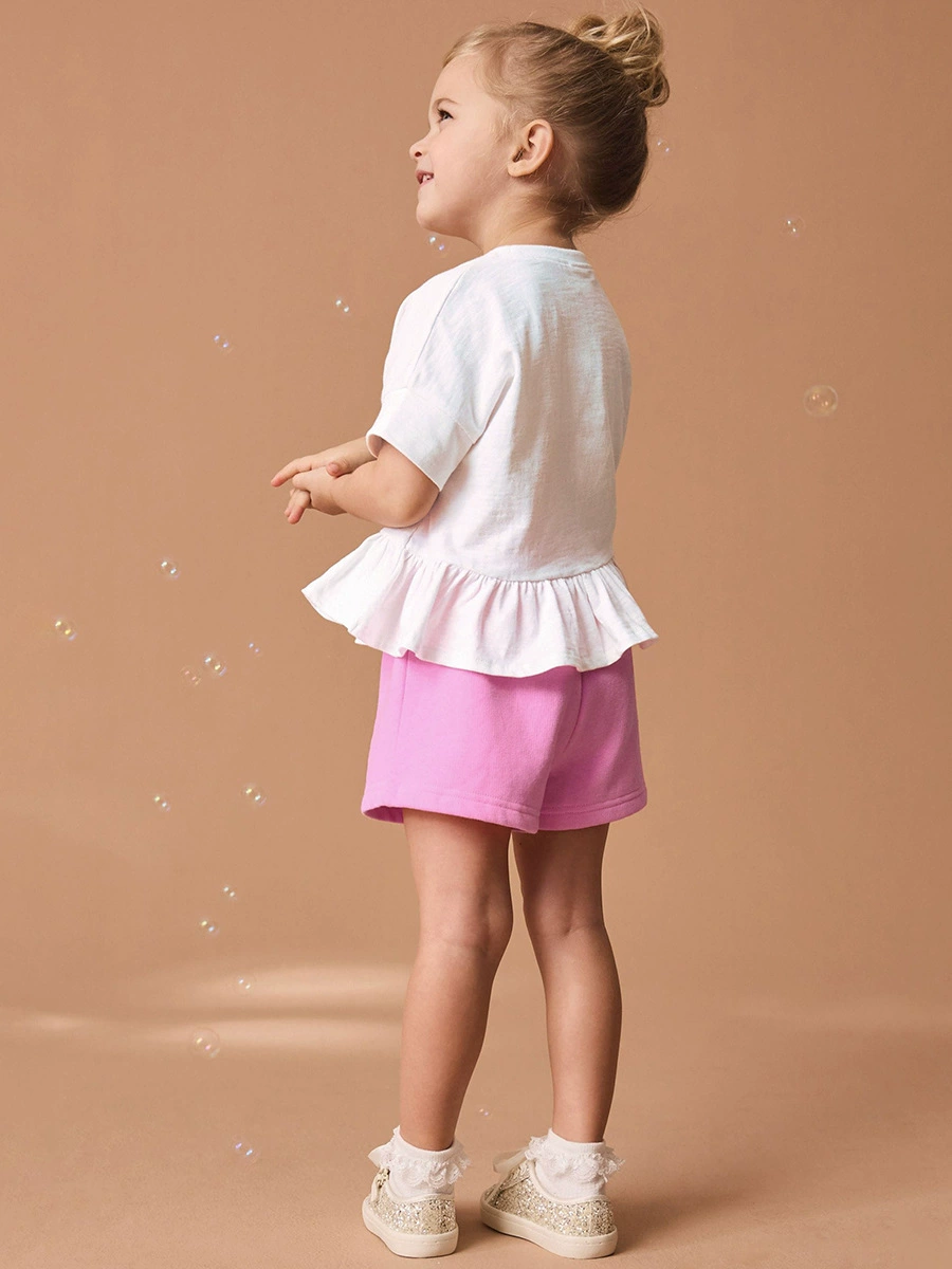 Summer new style girls' sets - Cute rainbow children's clothing - Pure cotton girls' sets for wholesale - Summer new style girls' sets - Cute rainbow children's clothing - Wholesale pure cotton girls