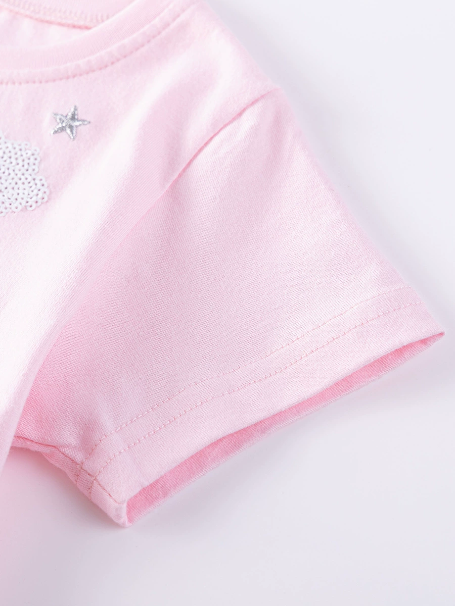 Mesh girl princess dress, summer pure cotton short-sleeved children's dressNet-silk girl princess dress, summer pure cotton short-sleeved children's dress