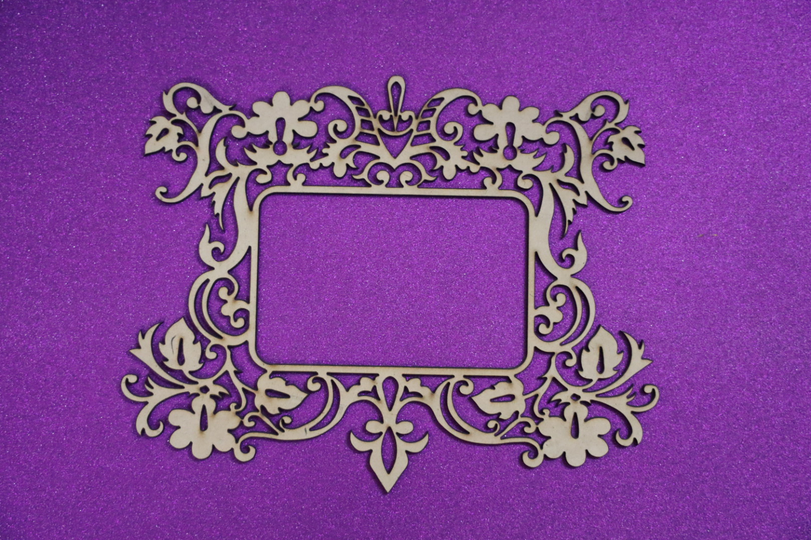 Ornate Wooden Photo Frame