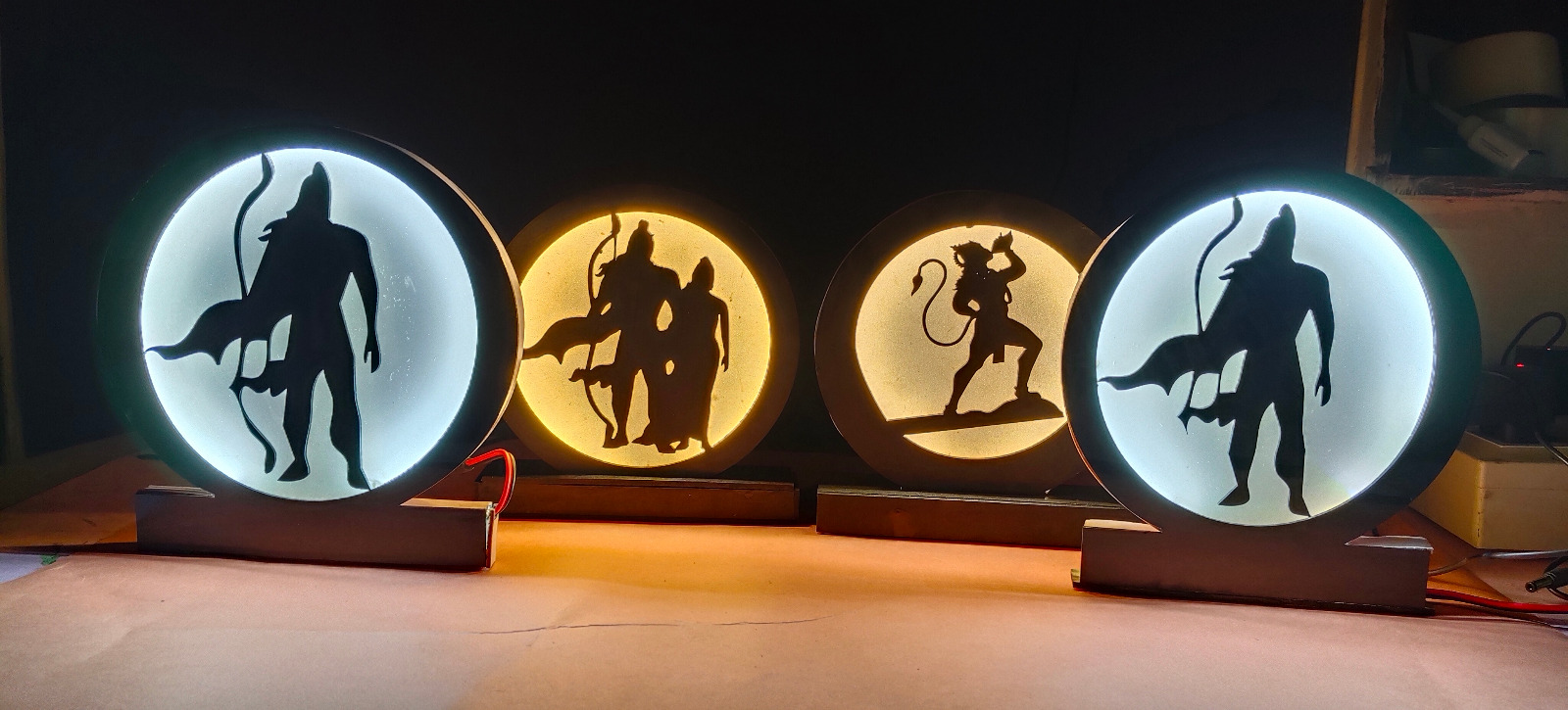 Shri Ram , hanuman Led Rs.650/- each