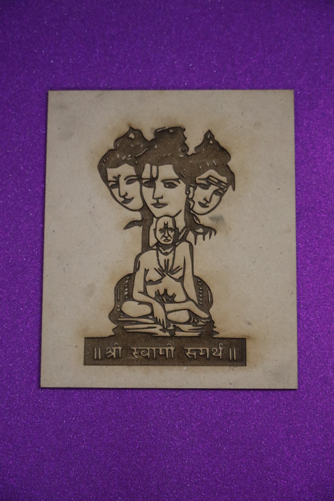 Swami Samarth MDF Cutout