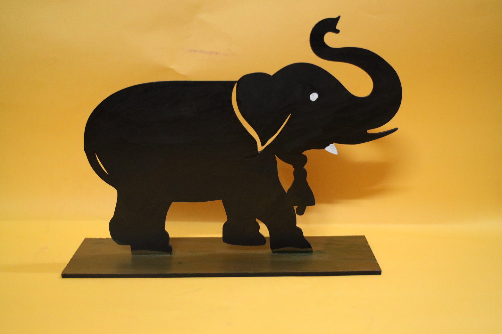 MDF Elephant Cutout
