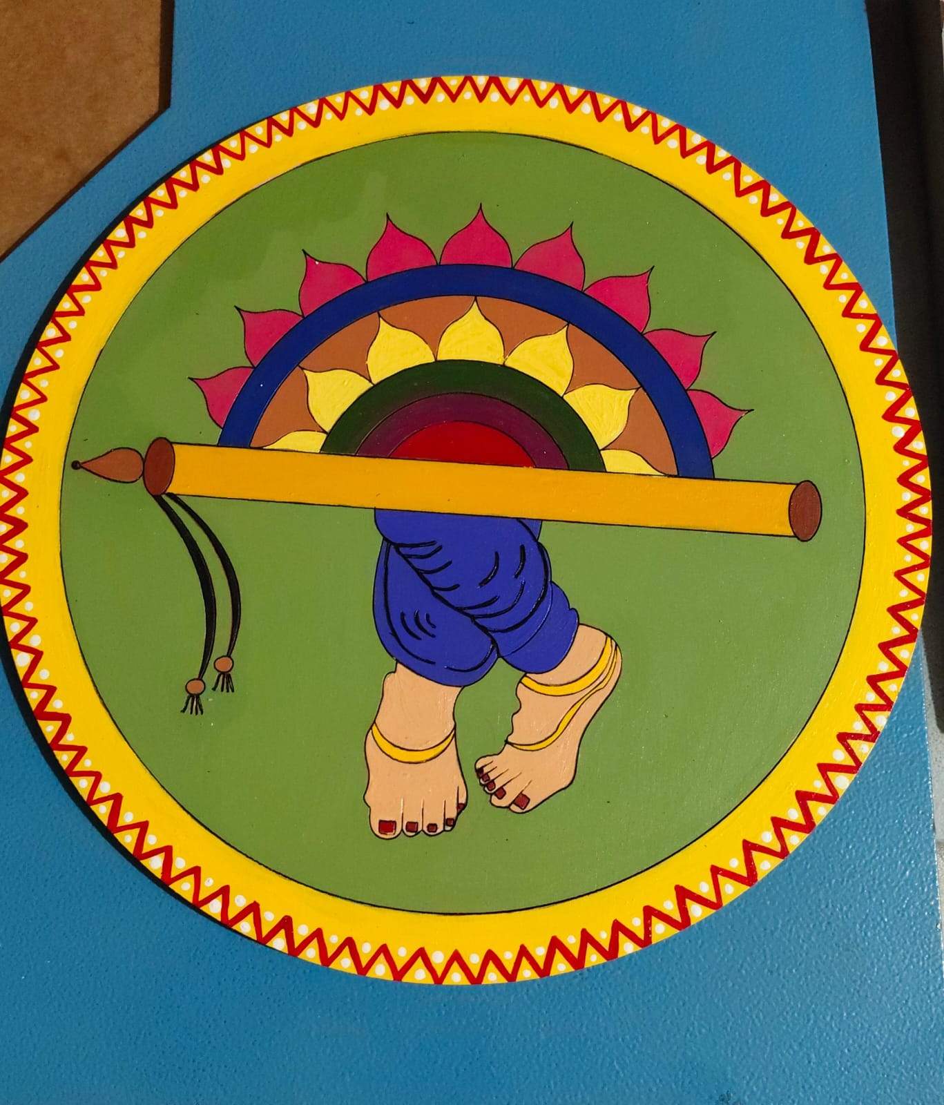 Hand-painted Decorative Plaque