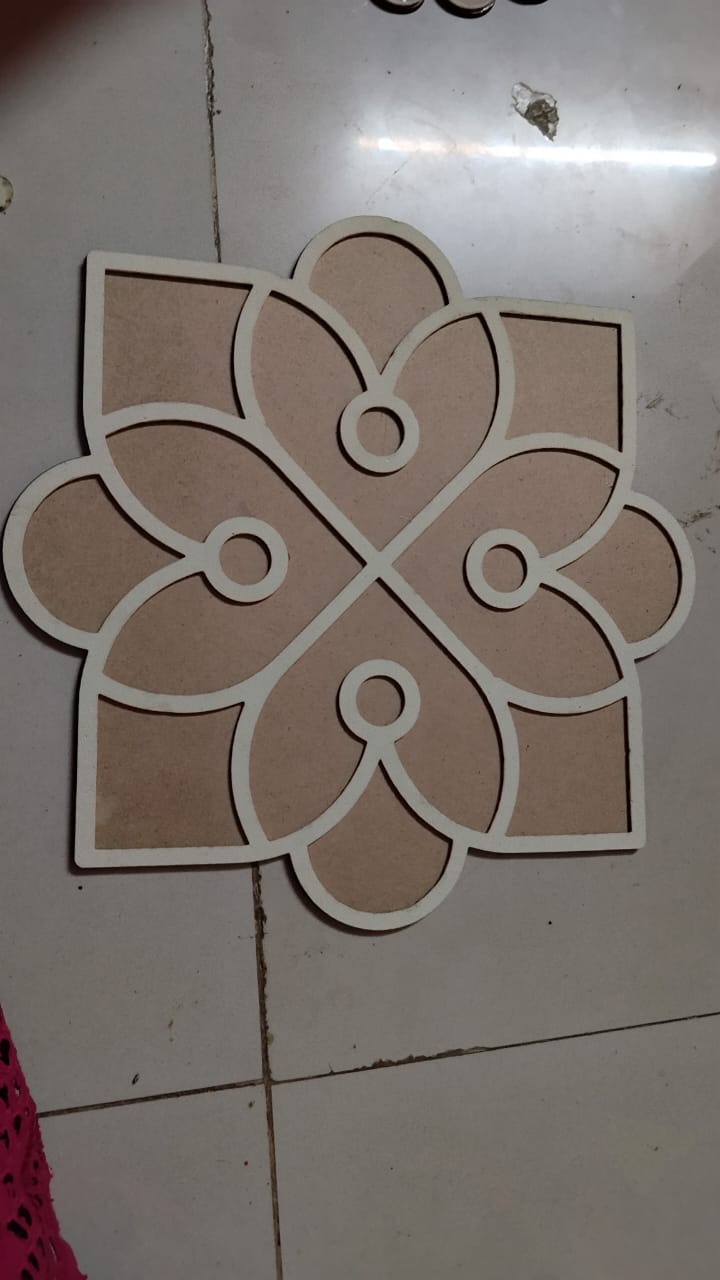 12" Rangoli