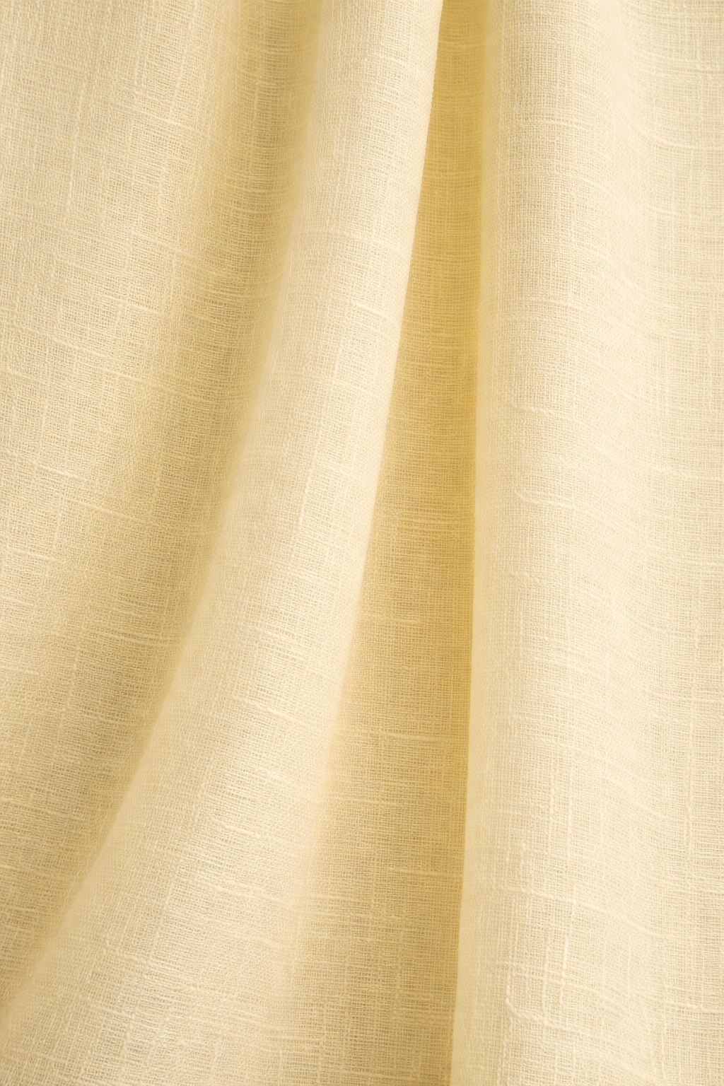 Rideaux jaune - Passe tringle