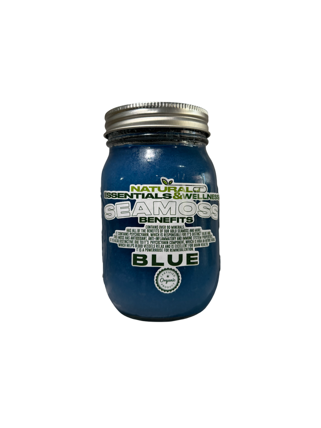 Blue Spirulina Sea Moss Gel