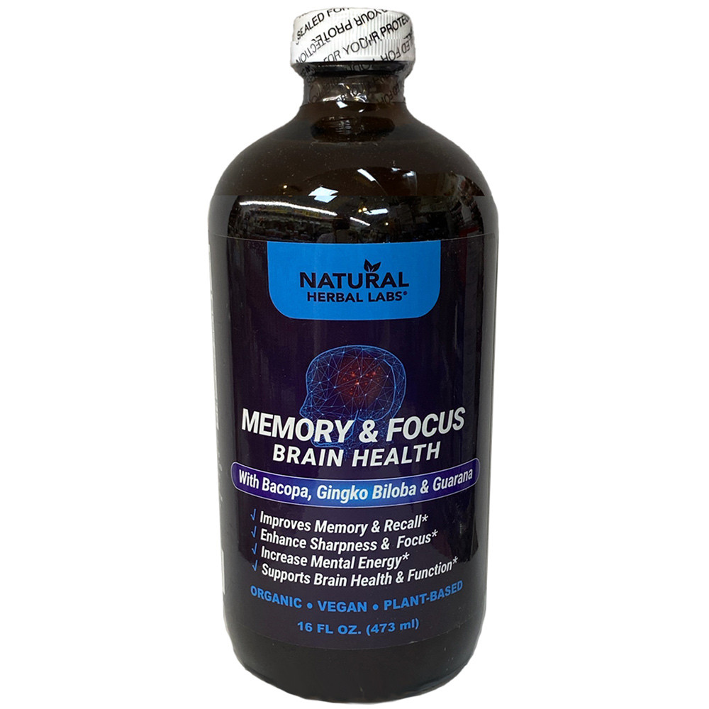 Natural Herbal Labs Memory & Focus Brain Health Supplement