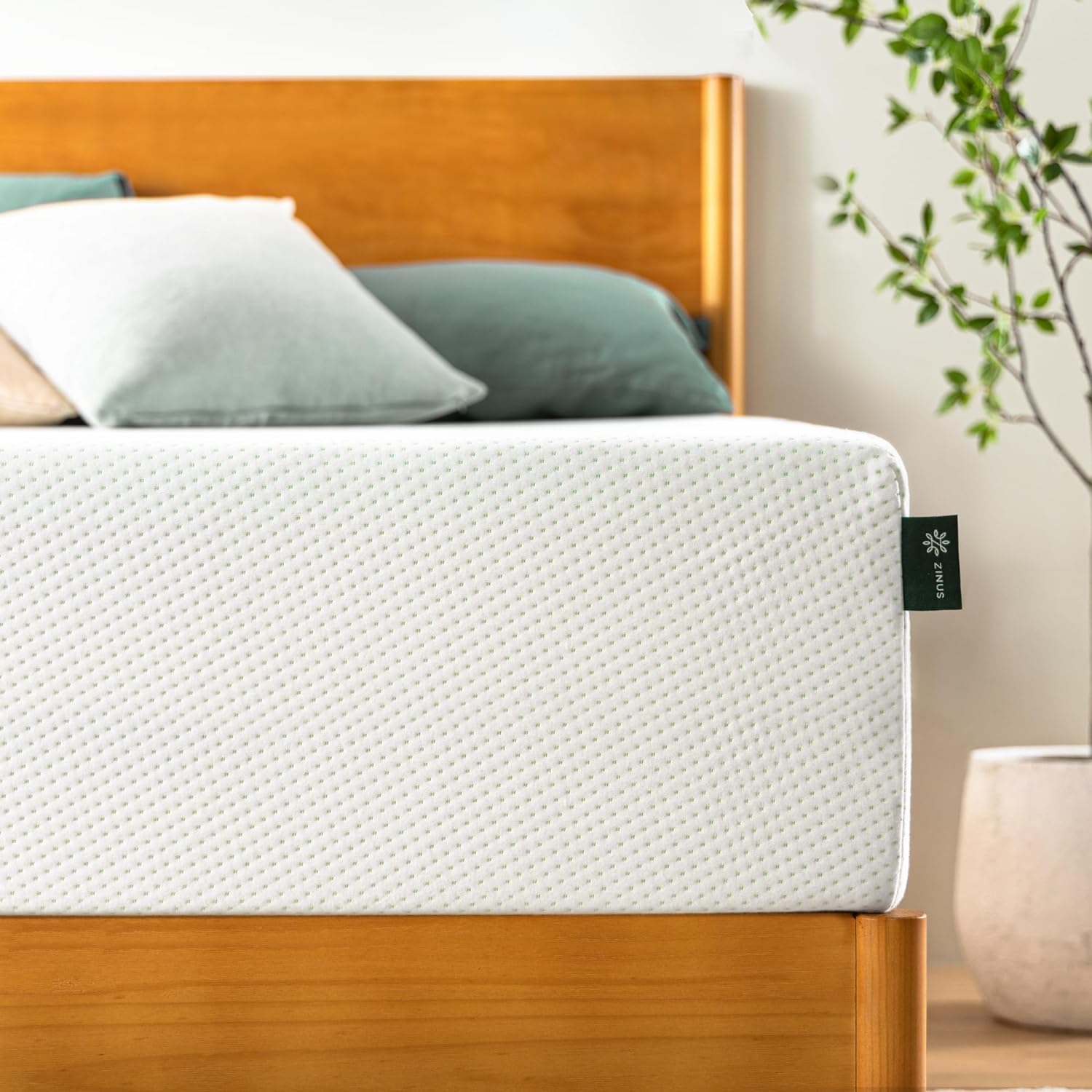 ZINUS 10 Inch Green Tea Memory Foam Mattress