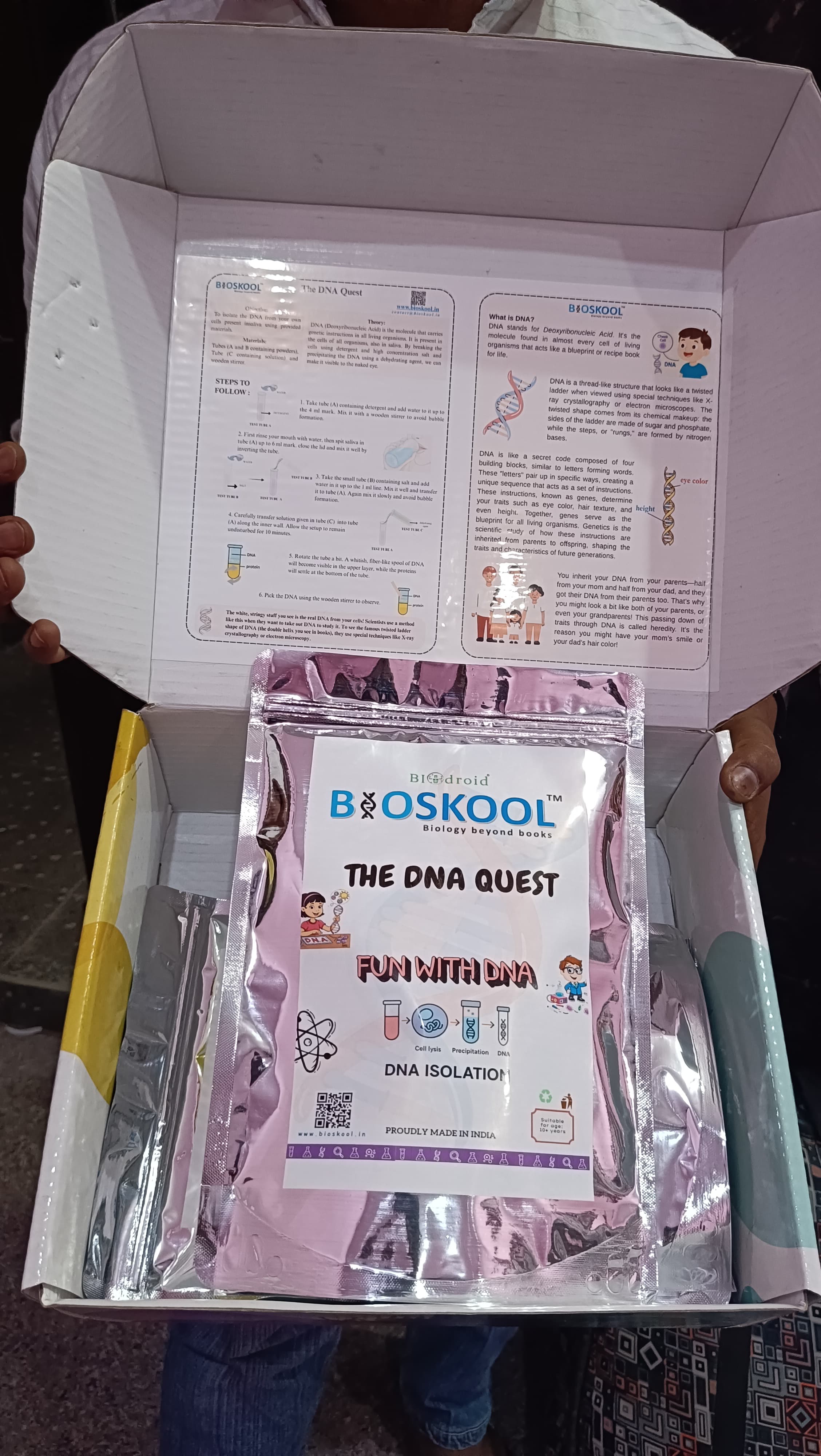 BIOSKOOL My DNA kit