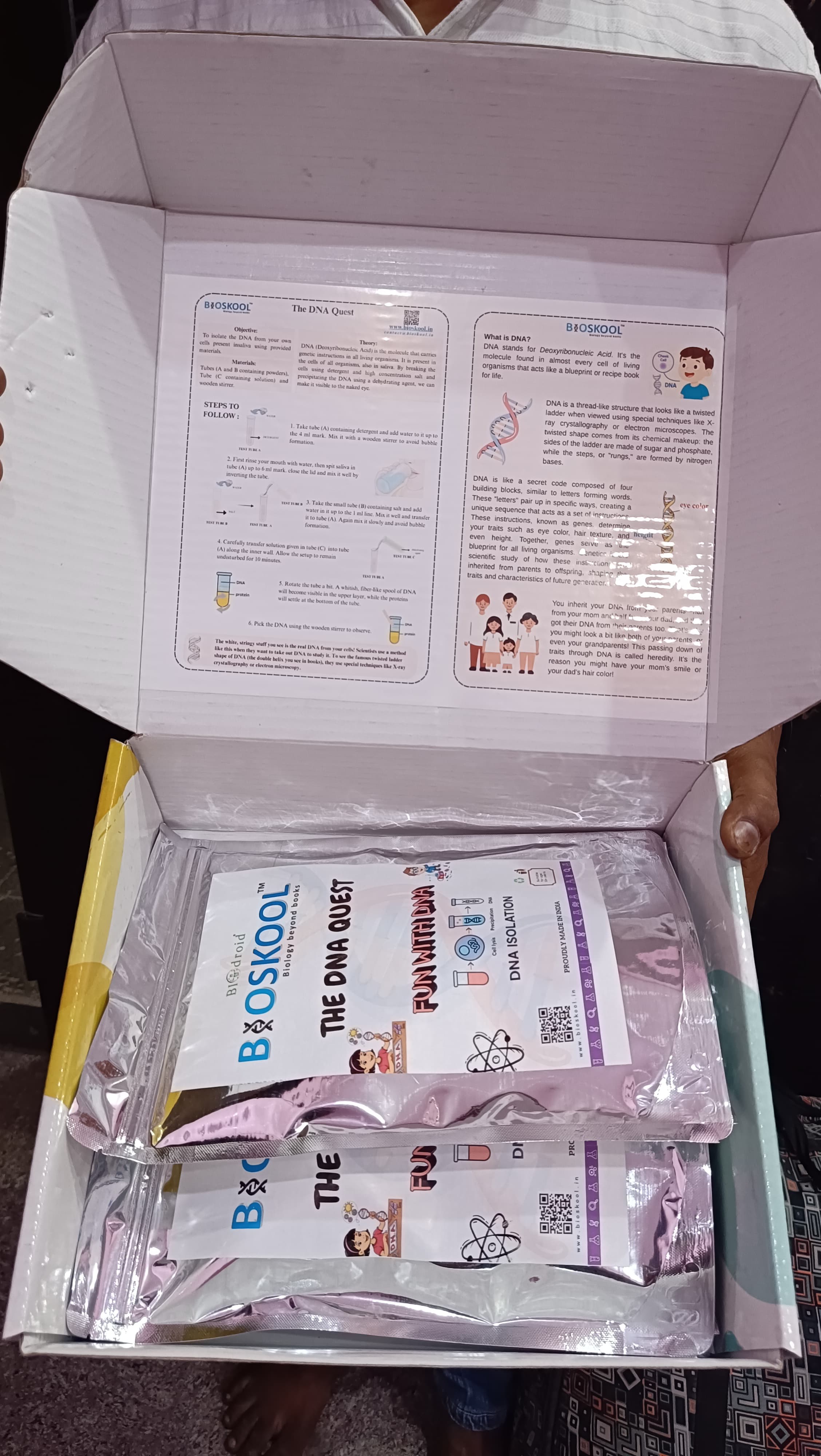 BIOSKOOL My DNA kit