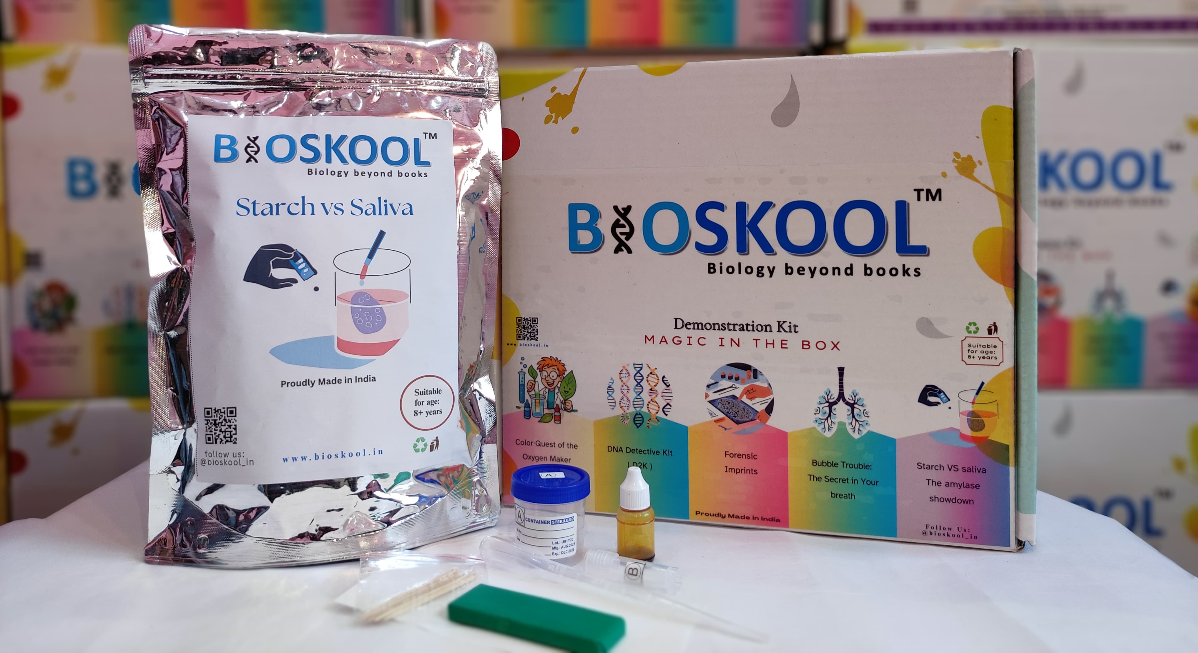 BIOSKOOL Demonstration Kit