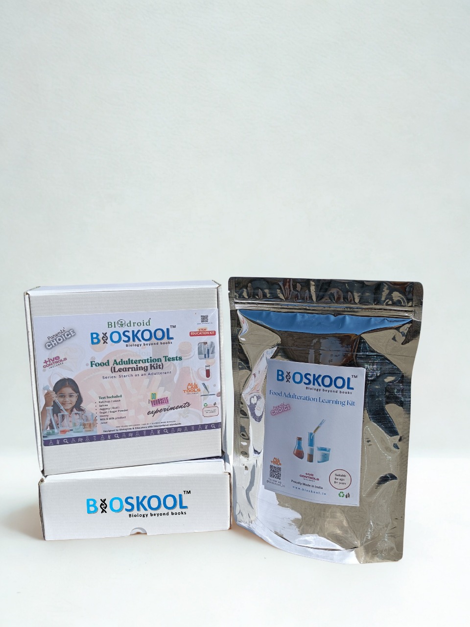 Bioskool Food Adulteration Test Learning Kit