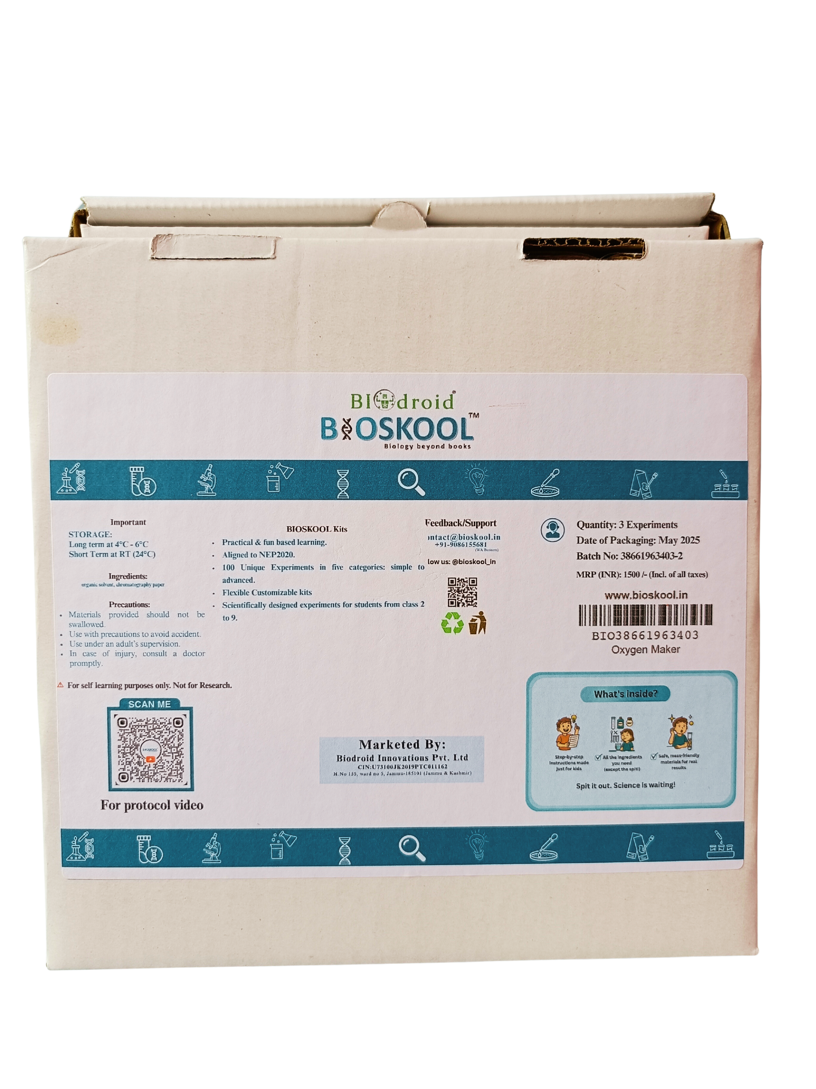 Colour Quest of The Oxygen Maker Kit