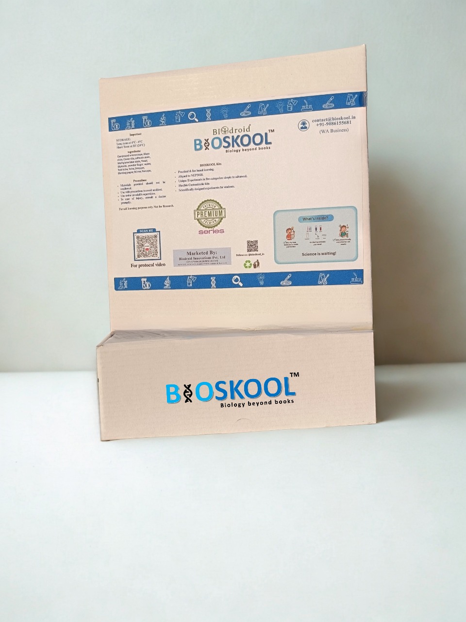 Bioskool Premium Microscopy DIY Kit (excluding Microscope)