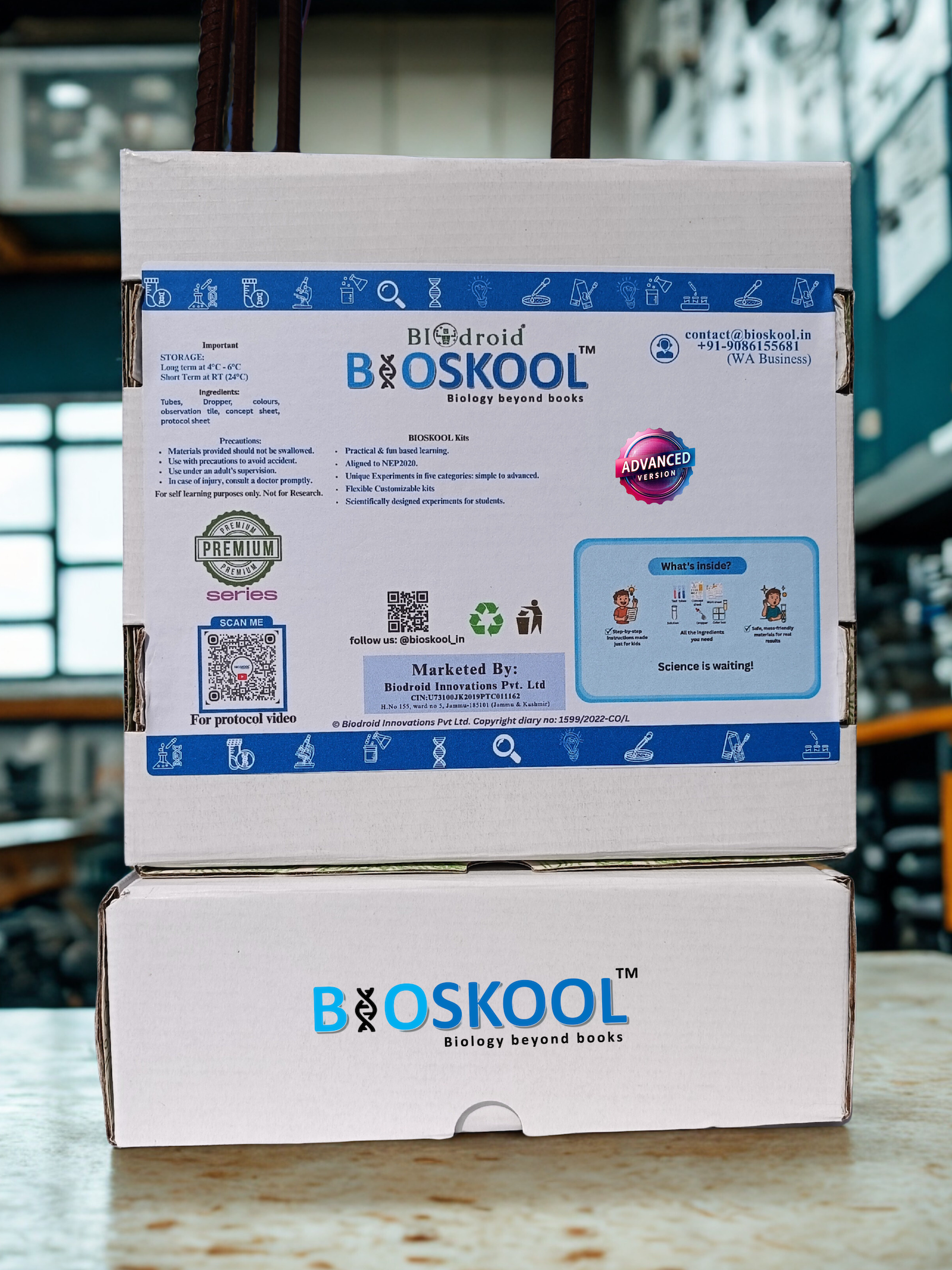 BIOSKOOL Genetics Kit