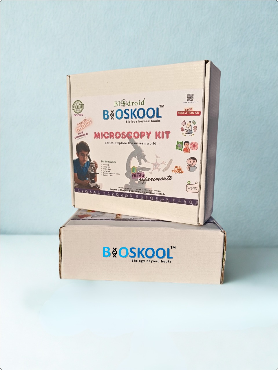 Bioskool Premium Microscopy DIY Kit (excluding Microscope)
