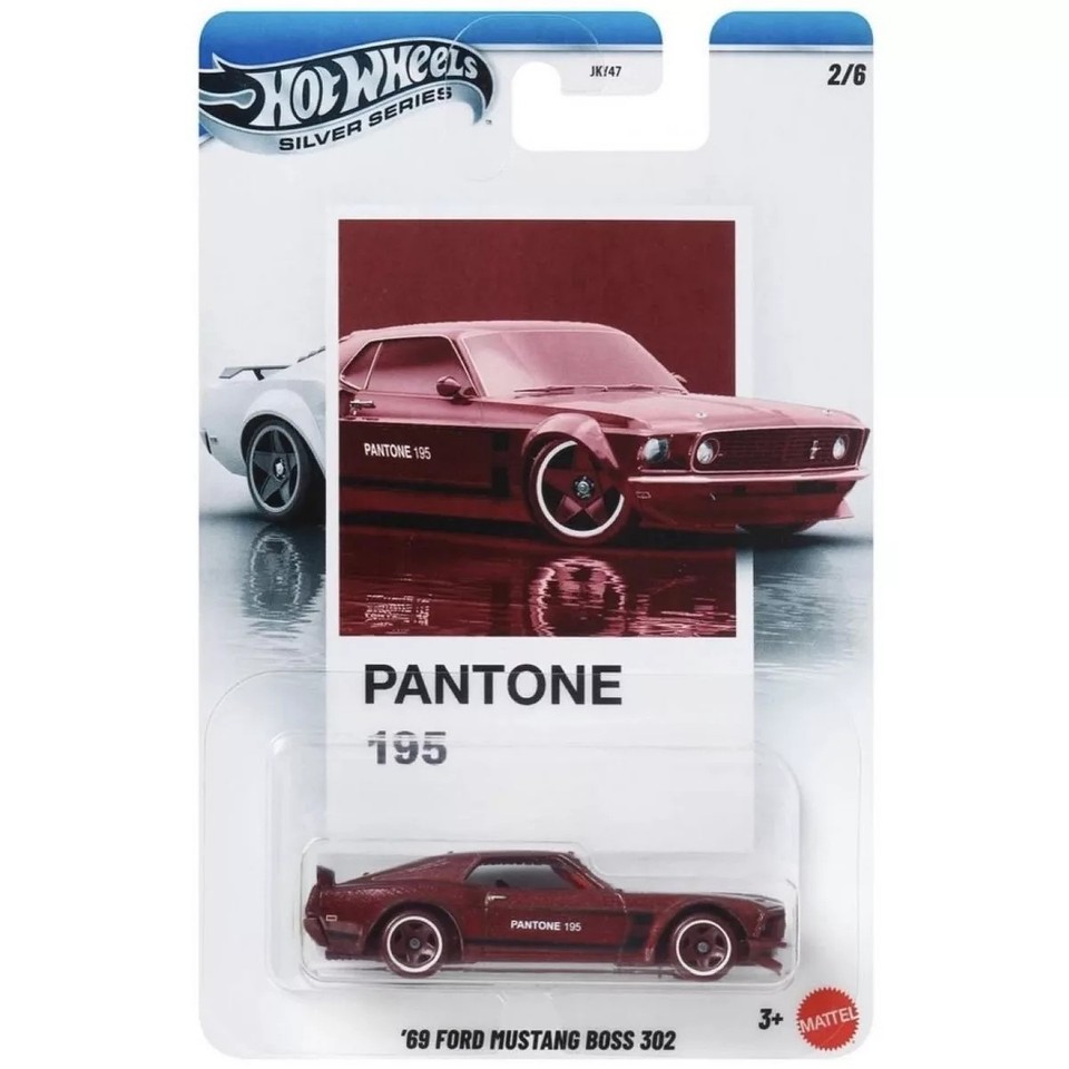 69 Ford Mustang Boss 302 Pantone 195