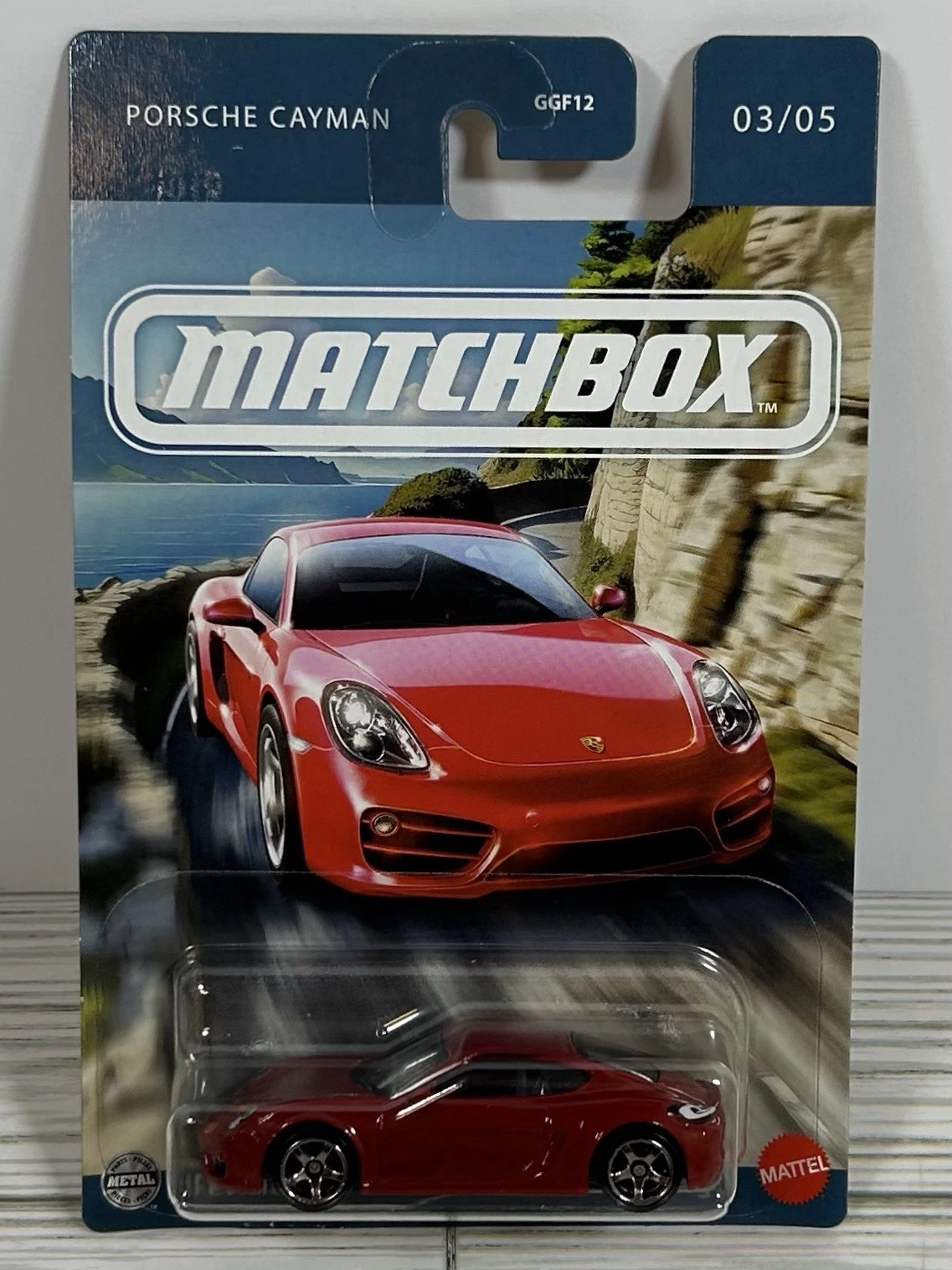 Porsche Cayman Die-Cast Car