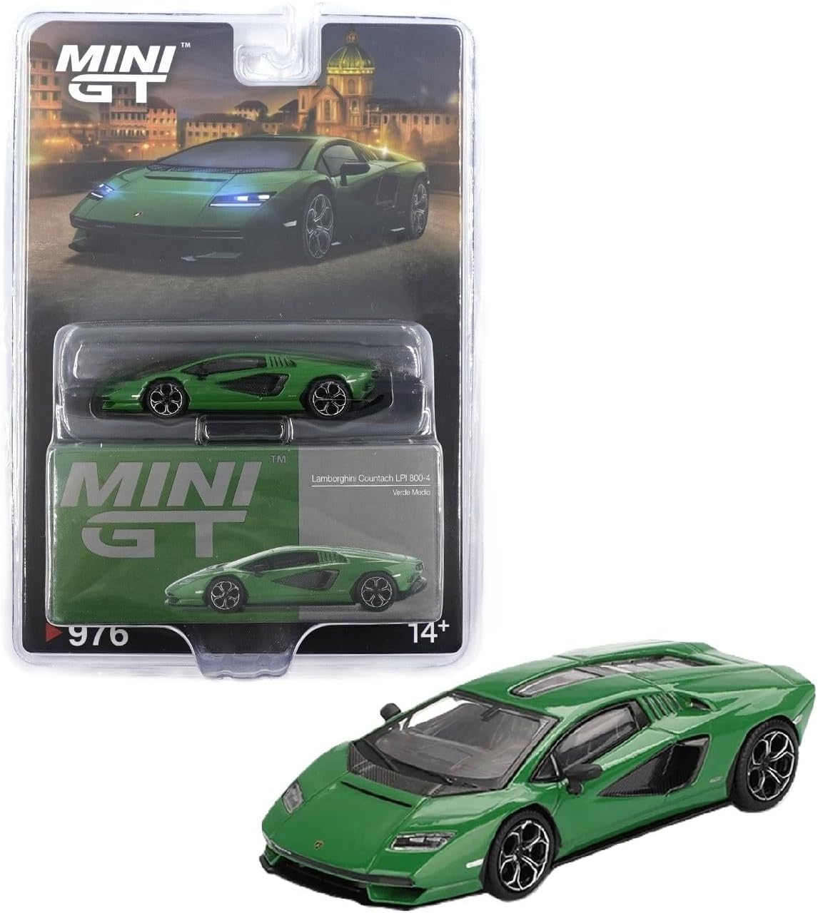 Mini GT Lamborghini Countach LPI 800-4 Diecast Model Car