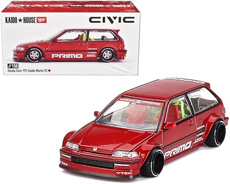 Honda Civic EF Kaido Works V2 Diecast Model