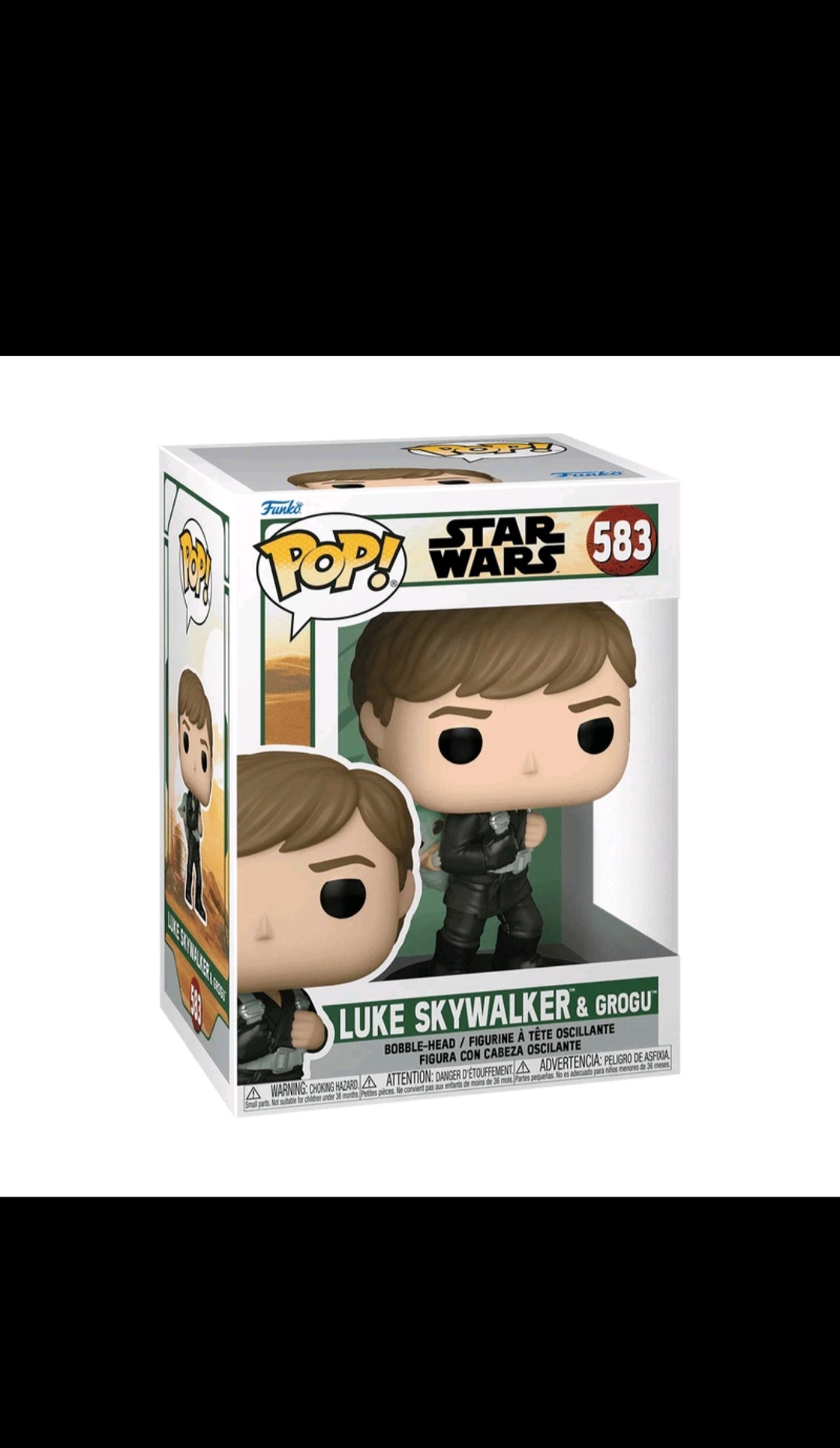 Funko Pop! Star Wars: Luke Skywalker & Grogu #583