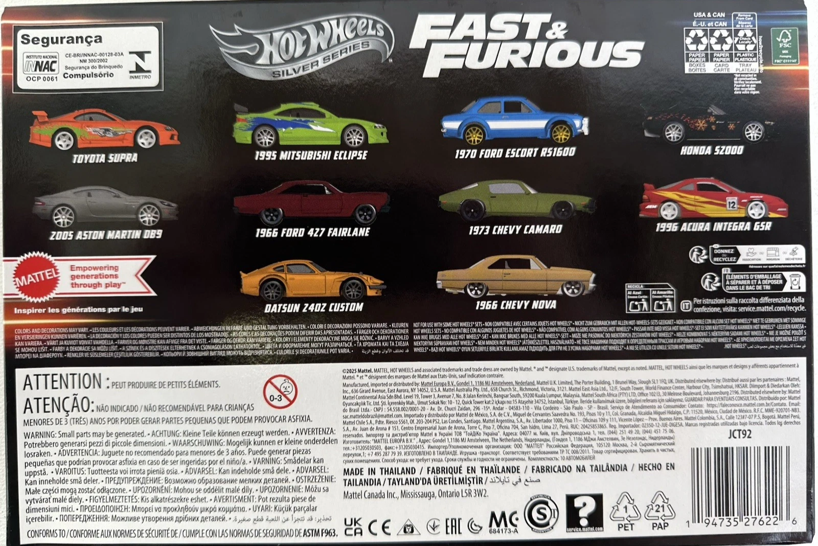 Fast & Furious Die-Cast Car