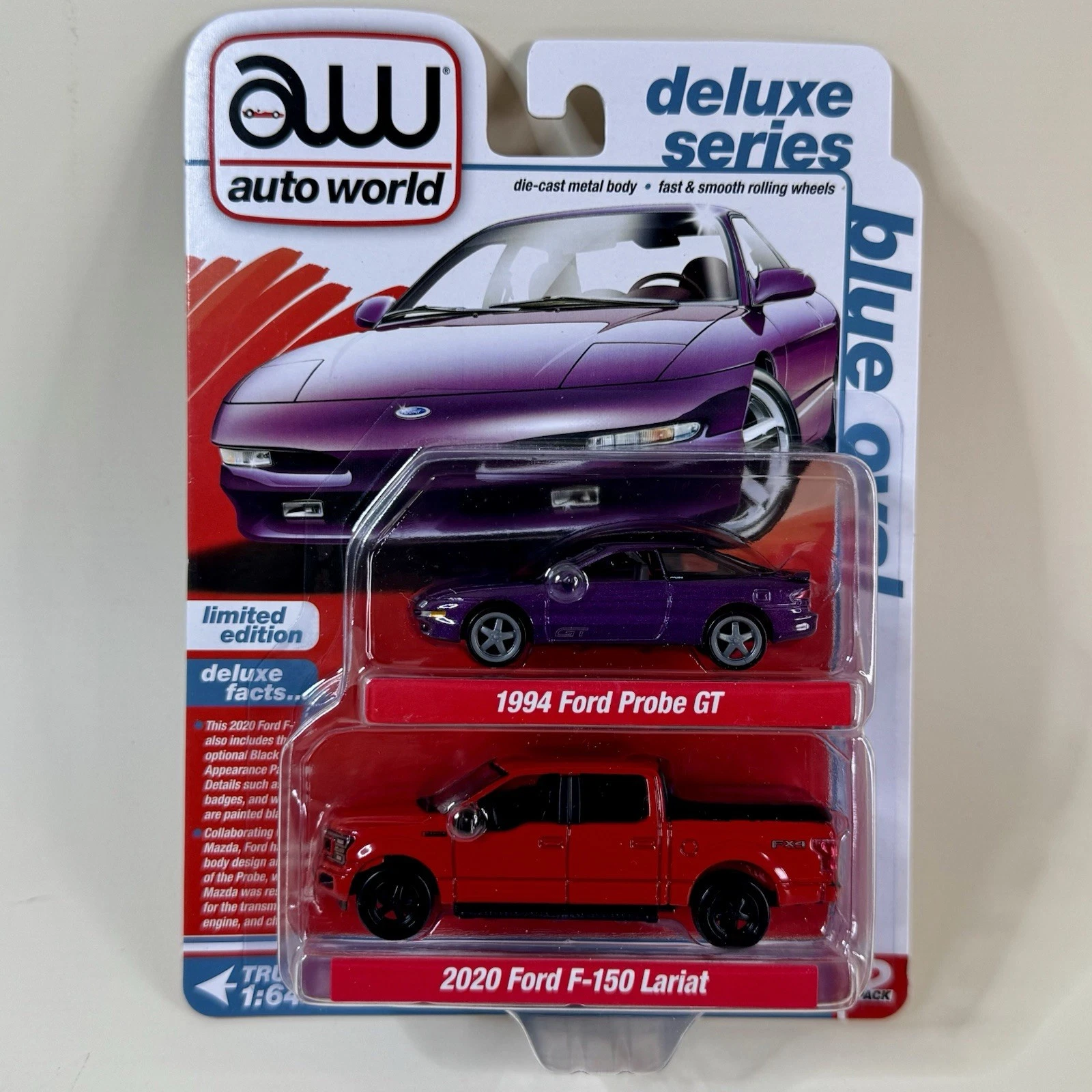 1994 Ford Probe GT and 2020 Ford F-150 Lariat