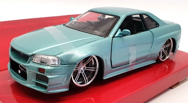 Brian's Nissan Skyline GT-R (BNR34) Die-Cast Model