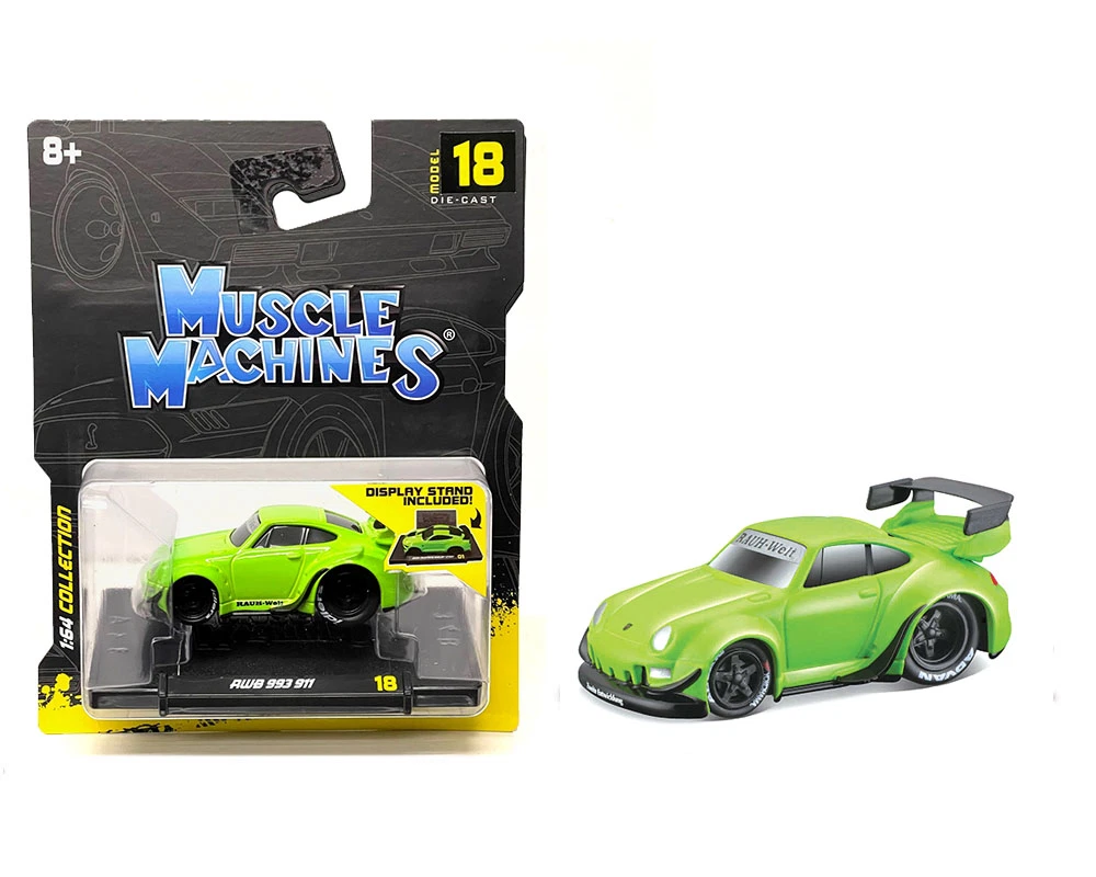 Muscle Machines RWB 993 911 Diecast Car