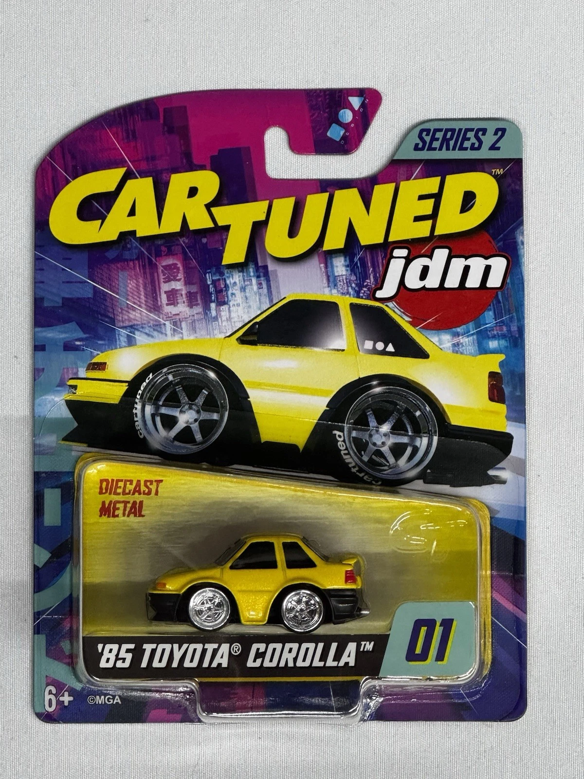 '85 Toyota Corolla Diecast Car
