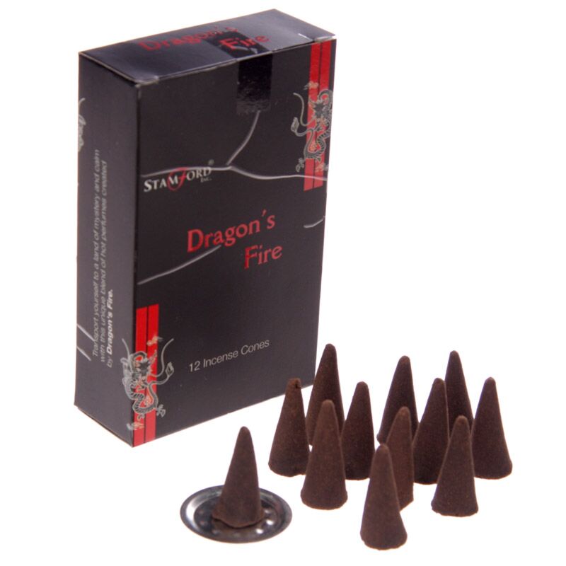 Encens Cônes Feu de Dragon