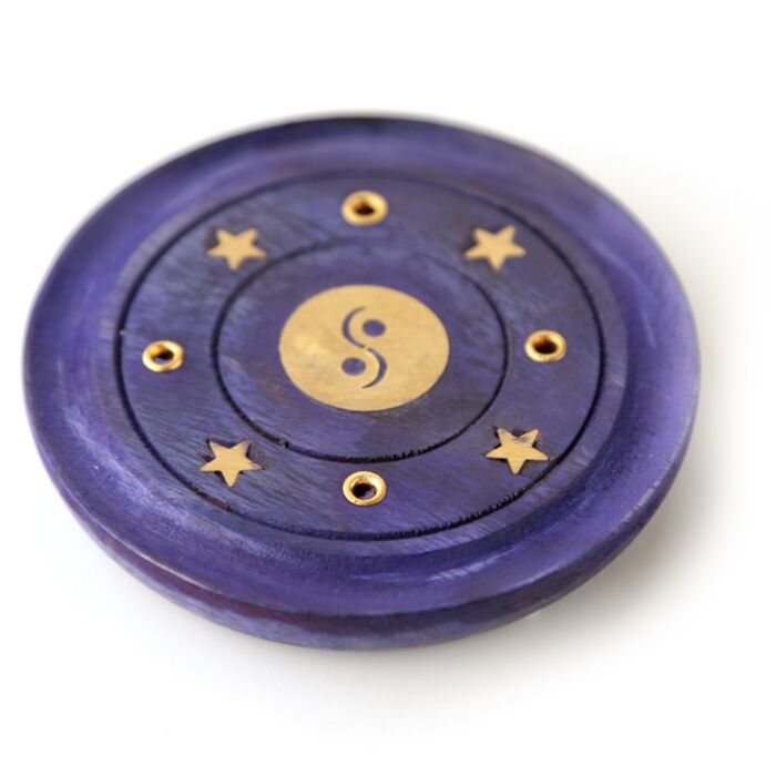 Porte Encens Attrape cendres Ying Yang