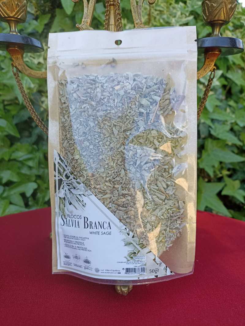  Sauge  Blanche en Flocons 50gr