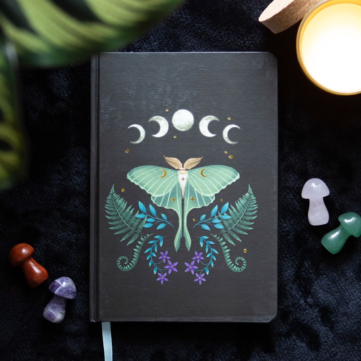 Carnet Luna Moth  A5