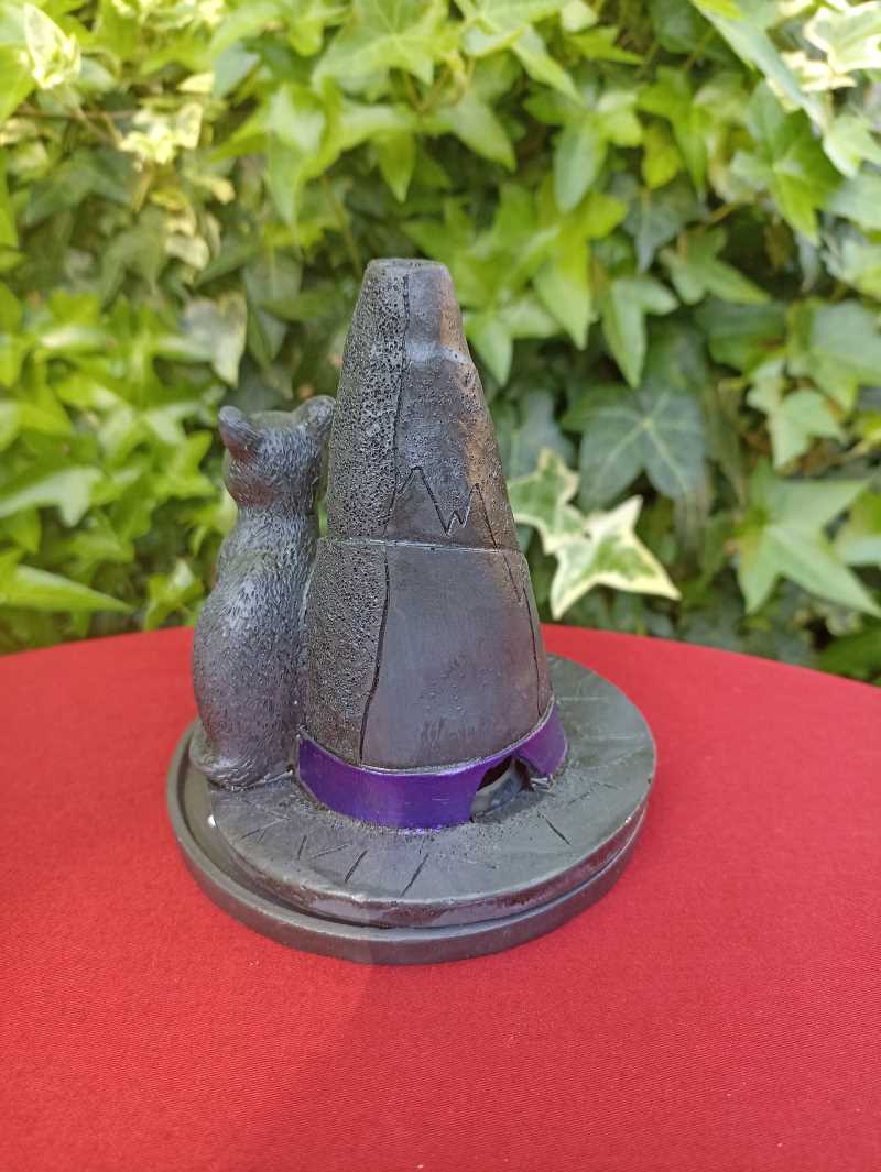 Porte Cône d'encens Chapeau de sorcière