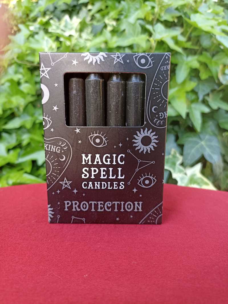Bougies Noir Magic Spell "Protection"