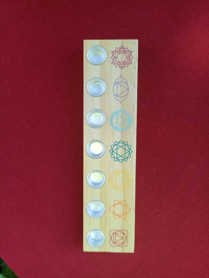 Porte Bougies Chakras
