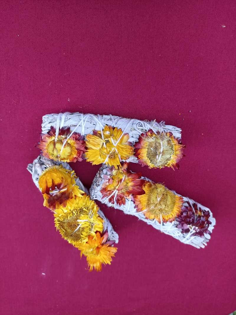 Sauge Blanche à l' Immortelle