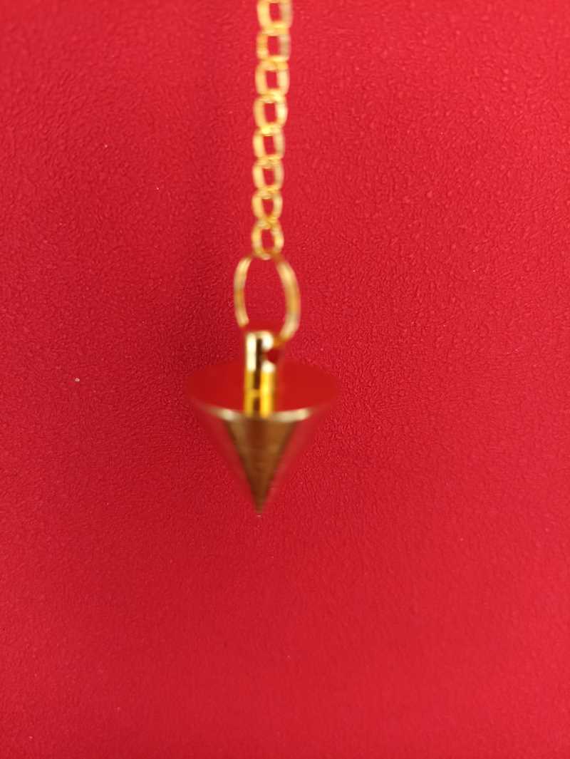 Pendule Conique en Bronze
