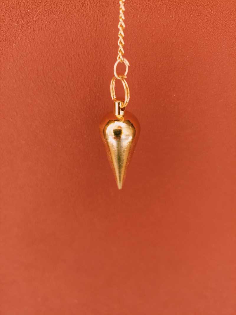 Pendule Conique en Bronze