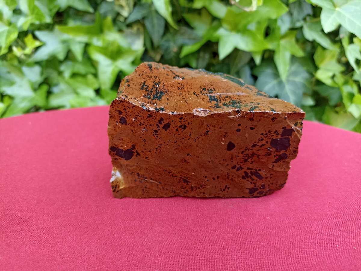 Obsidienne Acajou Brute