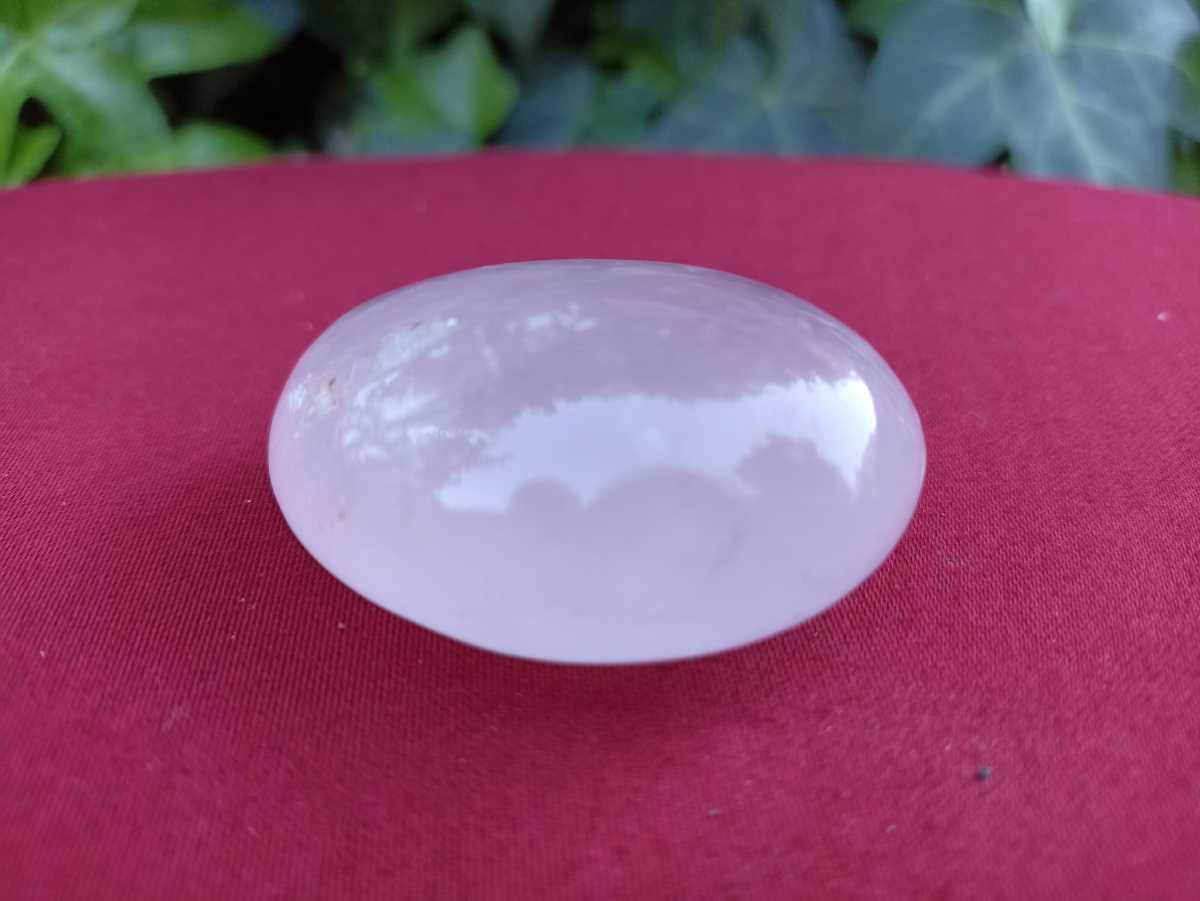 Quartz Rose en forme de Savon