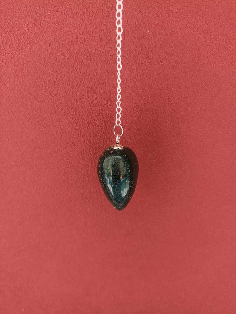 Pendule Goutte en Obsidienne
