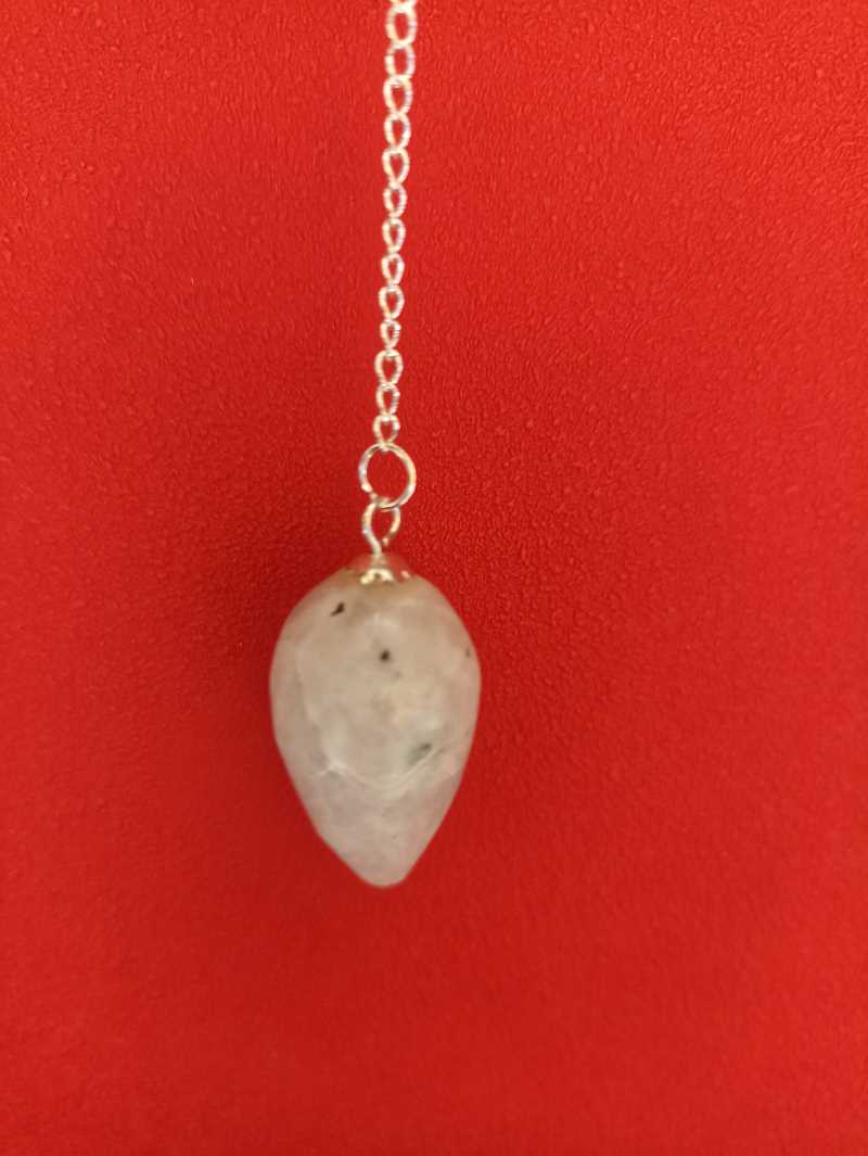 Pendule Goutte en Pierre de Lune
