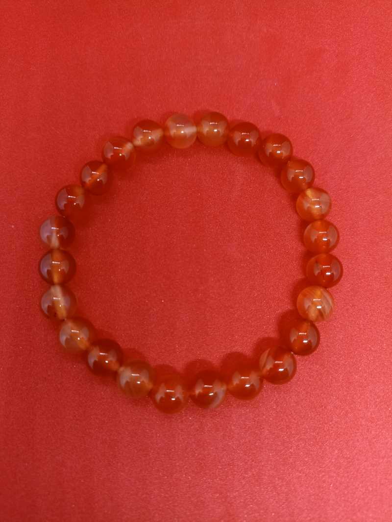 Bracelet Cornaline 8mn